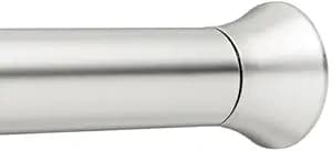 AmazonBasics Shower Adjustable -Length Curtain Tension Rod