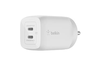Belkin 65W GaN Dual USB-C Type C PD 3.0 Fast Charger Pps