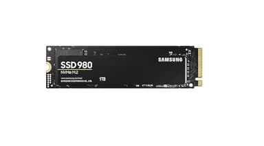Samsung 980 SSD 1TB PCle 3.0x4 NVMe M.2 2280 Internal Solid