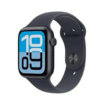 Apple Watch SE 3 GPS 44mm Midnight Aluminium Case with Midnight Sport Band - S/M
