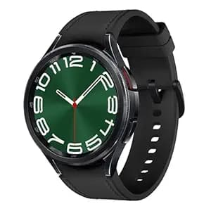 Samsung Galaxy Watch6 Classic (Smartchoice) (Black, 43mm) | Rotating Bezel | Bluetooth | Monitor BP and ECG | Track Sleep and Health | Upto 40hrs Charge with Fast Charging | Galaxy Ecosystem | IP68