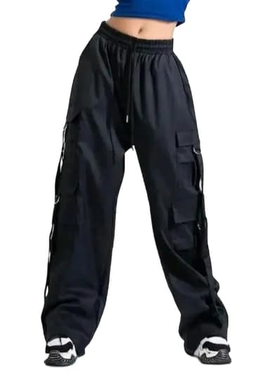 Women S Mid-Rise Regular Fit Full-Length Jeans Cargos 6