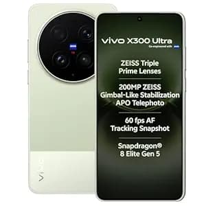 vivo X300 Ultra 5G (Victory Green, 16GB RAM, 512GB Storage) with No Cost EMI/Additional Exchange Offers