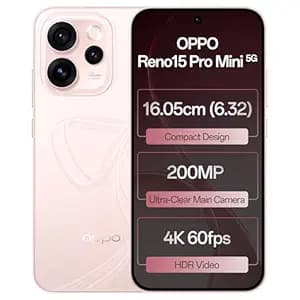 Oppo Reno15Pro mini 5G (Crystal Pink, 12GB RAM, 256GB Storage) with No Cost EMI/Additional Exchange Offers
