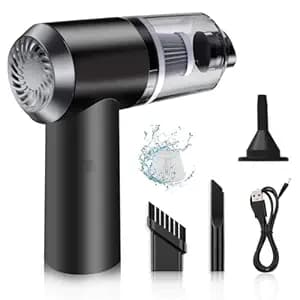 SHAYONAM 3IN1 Portable Car Vacuum Cleaner Blower USB