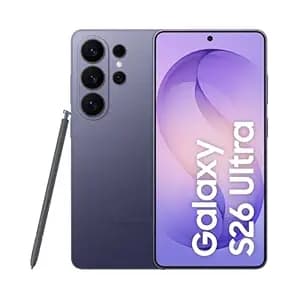 Samsung Galaxy S26 Ultra 5G (Cobalt Violet, 16GB RAM, 1TB Storage) with Built-in Privacy Display, AI Phone, Photo Assist, Creative Studio, 200MP Camera, 5000mAh Battery and Snapdragon 8 Elite Gen 5