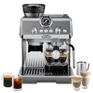 DeLonghi La Specialista Arte Professional Coffee Machine with Cold Brew, Original Italian Brand, Built In Grinder, Range of Hot & Cold Recipes, Professional Barista Kit Included, EC9255.M