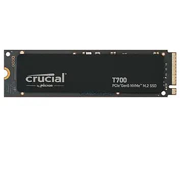 Crucial T700 2TB Gen5 NVMe M.2 SSD - Up 12400 MBs -
