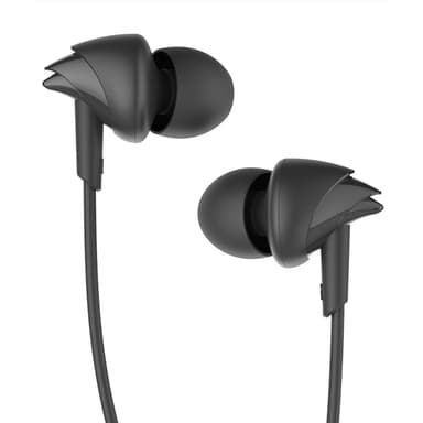 Boat Bassheads 100 Ear Wired Earphones Mic Black