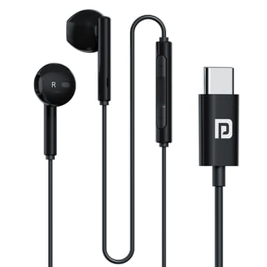 Portronics Conch Theta C Ear Type C Wired Earphones Line Hd