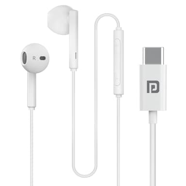 Portronics Conch Theta C Ear Type C Wired Earphones Line Hd
