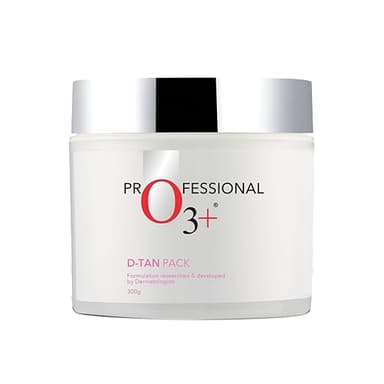 O3 D-TAN Professional Face Pack Instant Tan Removal Glowing