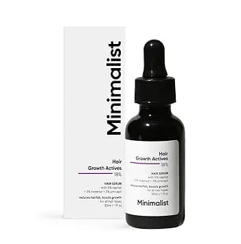 Minimalist Hair Growth Serum With Redensyl Anagain Procapil