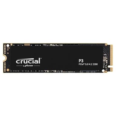 Crucial P3 2TB PCIe 3.0 3D NAND NVMe M.2 SSD up 3500MBs -