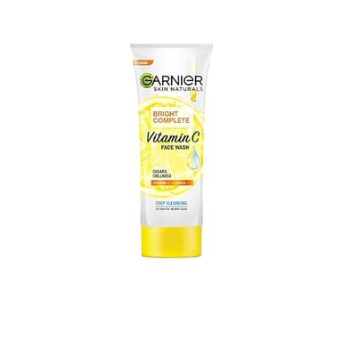 Garnier Skin Naturals Facewash Cleansing Brightening Bright