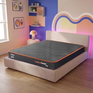 Sleepyhead Flip Designed by Duroflex - Premium Dual Sided High Density Foam Single Bed Mattress with Firm & Medium Soft Sides |7 Years Warranty |4 Inch Single Size Bed Mattress (72x36x4)