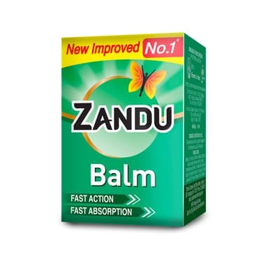 Zandu Balm - 10 ml, For instant pain relief from cold, headache & body price history chart and lowest price