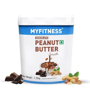 MYFITNESS Peanut Butter Chocolate Spread Smooth 1.25kg 22g