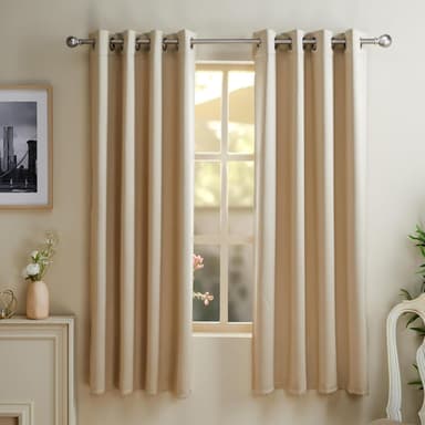 Amazon Basics 100 Room Darkening Blackout Window Curtains price history chart and lowest price