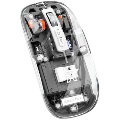 Arctic Fox Pureview Transparent Wireless Bluetooth