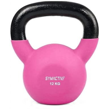 Amazon Brand - Symactive Neoprene Coated Solid Kettlebell