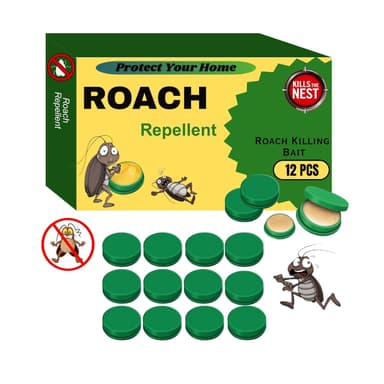 Cockroach Killer Bait Gel for Home – Natural Plant-Based Roach Control with Bait Stations – Odorless & Mess-Free Cockroach Repellent for Kitchen, Bathroom & Cabinets 01 (1) (6) price history chart and lowest price