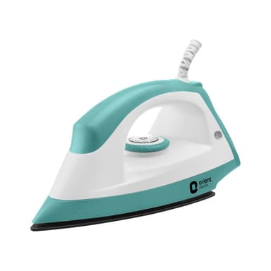 Orient Electric Fabrijoy 1000 Watt Dry Iron for clothes with Weilburger Non Stick Soleplate coating | 5 level safety| 2 Years Replacement Warranty by Orient price history chart and lowest price