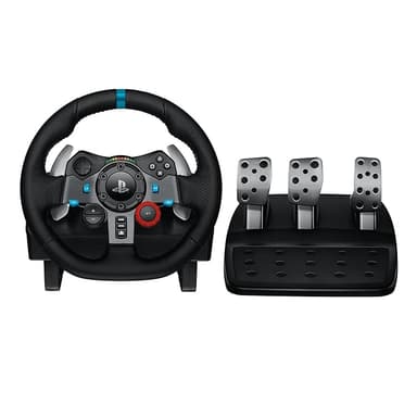 Logitech G29 Driving Force Racing Wheel Floor Pedals Real