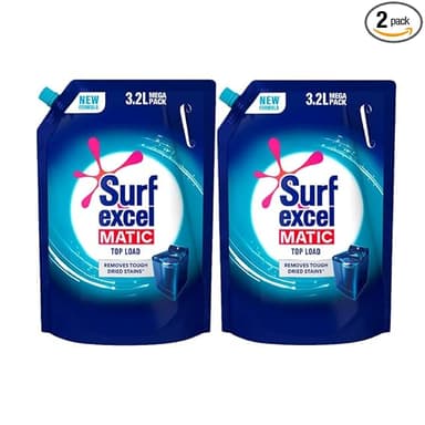 Surf Excel Matic Top Load Liquid Detergent 3.2 L Refill