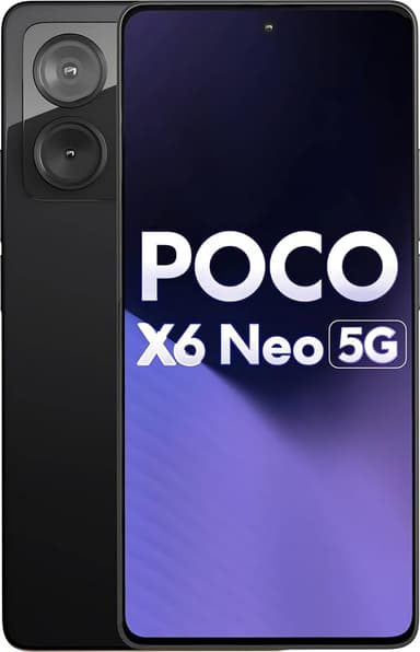 POCO X6 Neo 5G Astral Black 8GB RAM 128GB Storage Dimensity