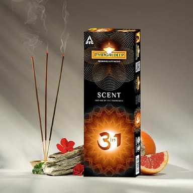 Mangaldeep Scent 3 1 - 3 Perfume Fragrances - Charcoal Free