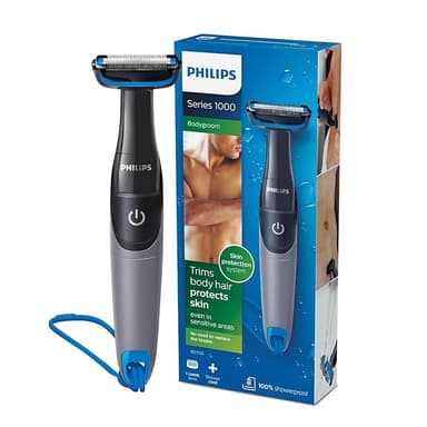 PHILIPS Bg102515 Showerproof Battery Powered Body Groomer