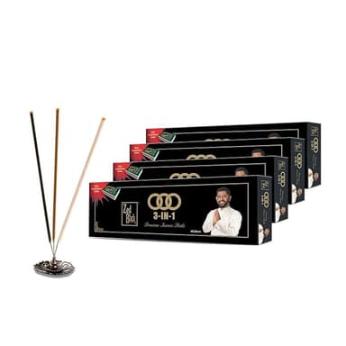 Zed Black 3 1 Monthly Pack Incense Sticks - Aroma Sticks
