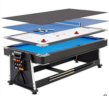 Rup Modern 4 1 Multi Functional Pool Table Air Hockey Table price history chart and lowest price