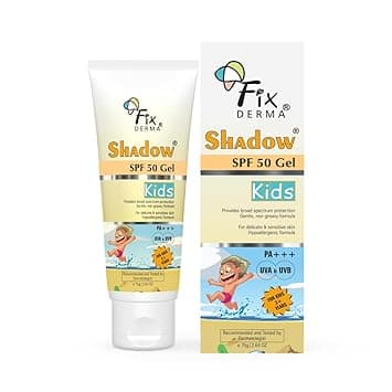 Fixderma Shadow Sunscreen Spf 50 Gel Kids Pa Broad Spectrum