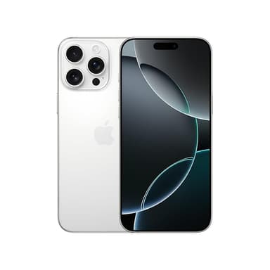 iPhone 16 Pro Max 1 TB: 5G Mobile Phone with Camera Control, 4K 120 fps Dolby Vision and a Huge Leap in Battery Life. Works with AirPods; White Titanium