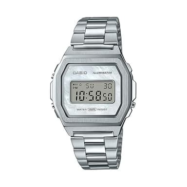 Casio Digital Unisex Watch Dial Colored Strap - Wrist