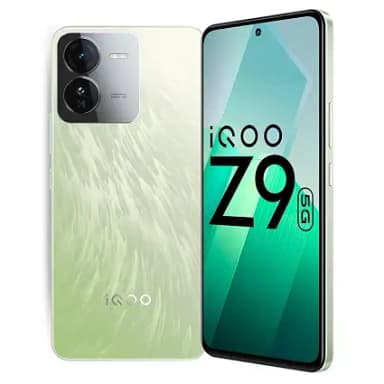 iQOO Z9 5G Brushed Green 8GB RAM 128GB Storage Dimensity