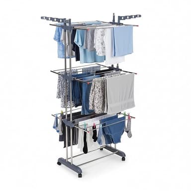 Amazon Basics 3-Tier Stainless Steel Cloth Drying Stand