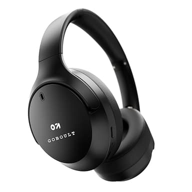 GOBOULT Q Over Ear Bluetooth Headphones 70H Playtime 40mm