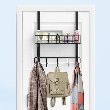 Konquer TimeS Over The Door Hanger Basket Detachable
