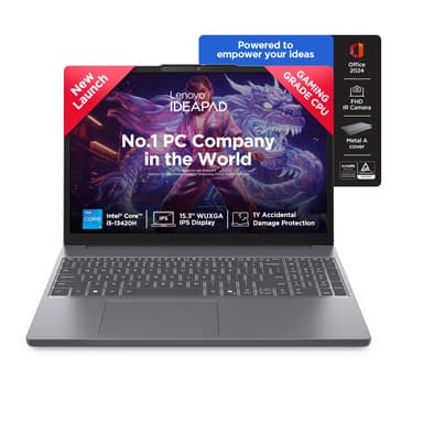 Lenovo IdeaPad Slim 3 13th Gen Core i5-13420H 15.3 inch (38.8cm) WUXGA IPS Laptop (16GB RAM/512GB SSD/Windows 11/Office Home 2024/Top Metal Cover/Backlit Keyboard/1Yr ADP/Grey/1.6Kg), 83K100S3IN price history chart and lowest price