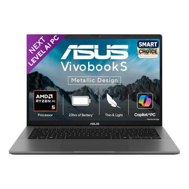 ASUS Vivobook S14,Smartchoice,AMD Ryzen AI 5 330,16GB RAM,512GB SSD,OLED,14",Win11,Office24,M365 Basic (1Yr),Matte Gray,1.4Kg,M3407KA-SF044WS,50 Tops,Metallic D 2 Year Brand Warranty price history chart and lowest price