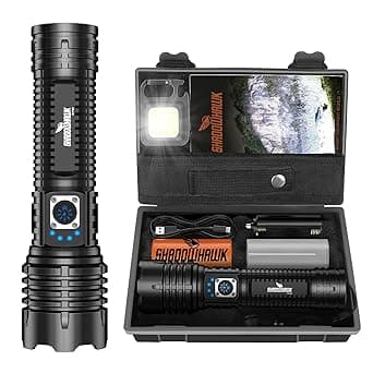 Shadowhawk Torch Lights Rechargeable Torchlight Led Torch