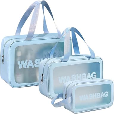 LandVK Cosmetic Makeup Organizer Pouch Bag Women Wash Bag