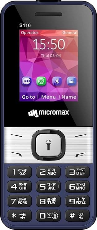 Micromax S116 Dual Sim Keypad Long Lasting Battery