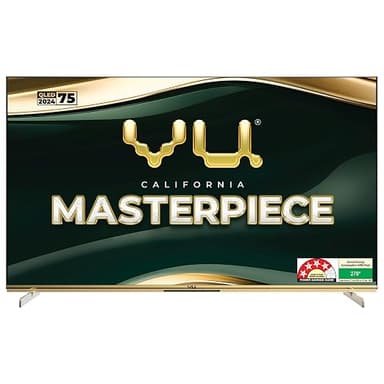 Vu 189cm 75 inches Masterpiece Series 4K QLED TV