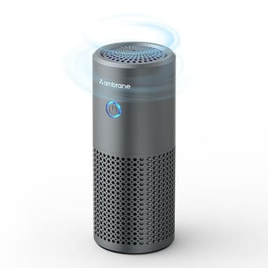 Ambrane Car Air Purifier 4-Layer HEPA13 Filtration Negative