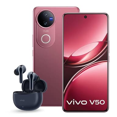 VIVO V50 5G Elite Edition Rose Red 12GB RAM 512GB Storage