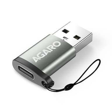 AGARO USB 3.0 Type C Female USB Male OTG Adapter 5 Gbps